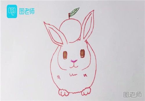 玉兔怎么画最简单漂亮