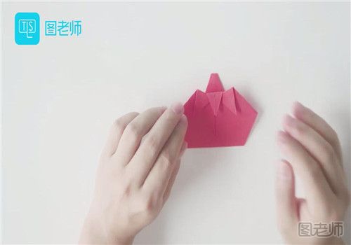 手工折纸苹果步骤