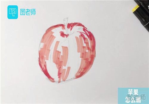 苹果怎么画简单