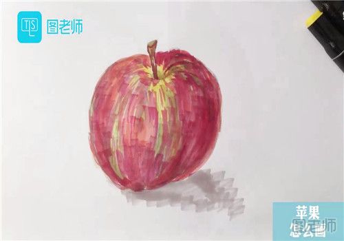 苹果怎么画简单