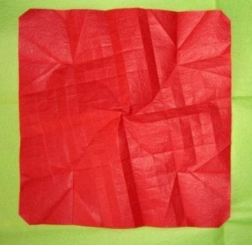 过程22:完成后的折纸样式如图所示。