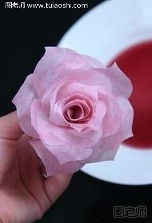 玫瑰花折法