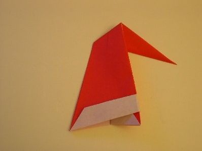简单版DIY折纸圣诞帽制作教程