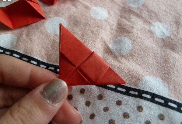 手工折纸表白心形DIY教程