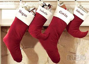 2015圣诞节礼物送什么好：圣诞老人袜子