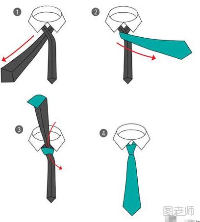 打领带的方法图解